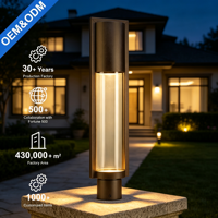 Lampe murale LED carrée en aluminium étanche au design moderne pour jardin et patio extérieurs