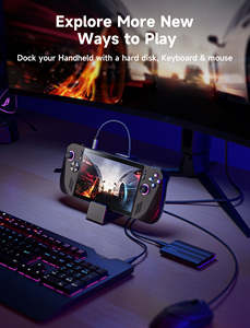 Station d'accueil JSAUX 6 en 1 ROG Ally X Accessoires Noir pour console de jeu - Product Image 5