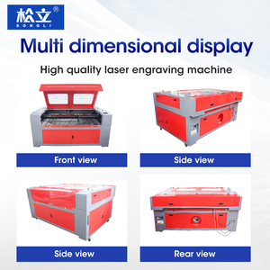 Machine de gravure et de découpe laser CO2 Songli 1390 100W pour métaux, prend en charge les formats graphiques AI BMP PLT, source laser de marque Raycus - Product Image 4