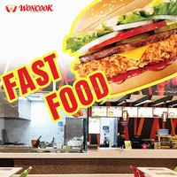 Équipement de cuisine commerciale pour restauration rapide, équipement de cuisine McDonald's, équipement de restauration rapide pour restaurants