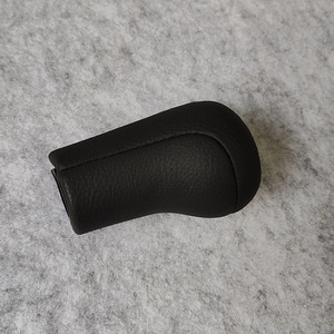 Car Gear <b>Knob</b> Leather Ergonomic For Toyota Corolla Crown Manual <b>Shift</b> <b>Knob</b> Black Chrome Top - Product Image 4