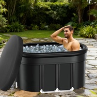 Baignoire de cryothérapie en PVC pliable et portable pour athlètes, best-seller transfrontalier, pour usage domestique, fabriquée au Zhejiang