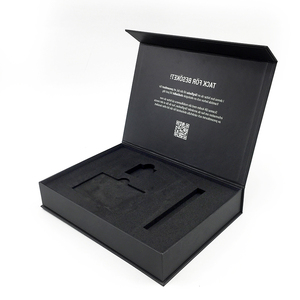 Cajas de Regalo Magnéticas de Lujo Personalizadas, Plegables, con Forro de Esponja, Embalaje para Regalos, Materiales Reciclados, Cierre de Tapa de Cartón - Product Image 2