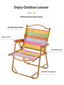 Colorful <b>Folding</b> Camping <b>Chair</b> Portable Outdoor Garden Beach <b>Chair</b> Lightweight Sturdy Design - Product Image 6