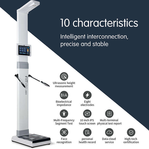 Máquina de Composição Corporal, Balança de Bioimpedância, Medidor de Gordura Corporal, Instrumentos de Análise de Pele com Tela Grande de Tablet - Product Image 3