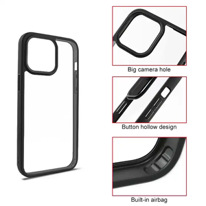 Étui transparent à <span class=keywords><strong>motif</strong></span> dégradé de luxe pour <span class=keywords><strong>iPhone</strong></span> <span class=keywords><strong>11</strong></span> 12 13 14 15 Pro Max Plus, <span class=keywords><strong>coque</strong></span> de téléphone portable en TPU souple et PC - Product Image 4