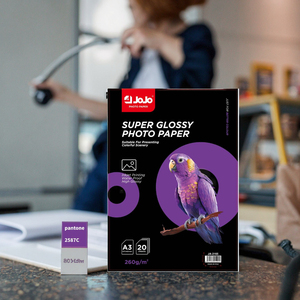 Yazdırılabilir Fotoğraf Su Geçirmez Yüksek Parlaklıkta Kağıt 260g A4 Boyutlu Vinil Etiket Fotoğraf Kağıdı Mürekkep Püskürtmeli Yazıcılar İçin Uygundur - Product Image 1