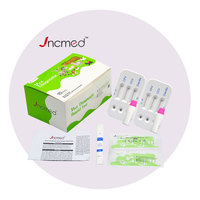Pruebas de Giardia para Perros, Prueba Rápida de Anticuerpos contra el Parvovirus Canino, Kit de Prueba de Coronavirus Cpv Ccv para Perros, Kit de Prueba Casera para Todo Tipo de Perros