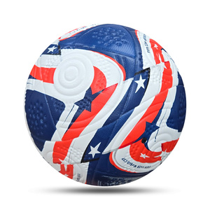 Ballons de football en PU de haute qualité, taille 5, thermocollés, pour l'entraînement des équipes de football, ballons de football laminés pour les matchs - Product Image 2