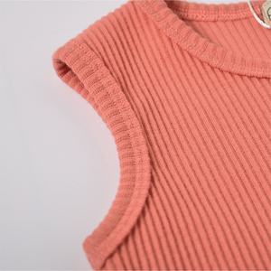 <span class=keywords><strong>Senza</strong></span> <span class=keywords><strong>maniche</strong></span> <span class=keywords><strong>pagliaccetto</strong></span> vestiti del bambino <span class=keywords><strong>pagliaccetto</strong></span> del bambino arcobaleno solido spandex del cotone <span class=keywords><strong>pagliaccetto</strong></span> del bambino - Product Image 4