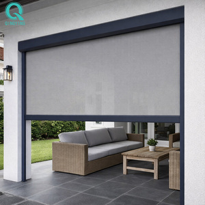 QINGYING - <span class=keywords><strong>Persiana</strong></span> Enrollable para Exteriores de Alta Resistencia, para Montar en la Pared del Patio Trasero - Product Image 1