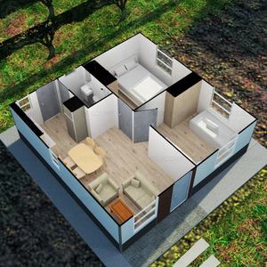 <span class=keywords><strong>Casa</strong></span> Prefabricada de Acero Económica de 36 m² en Vietnam, Villa Pequeña y Económica de <span class=keywords><strong>Campo</strong></span>, <span class=keywords><strong>Casa</strong></span> Prefabricada Personalizada - Product Image 5