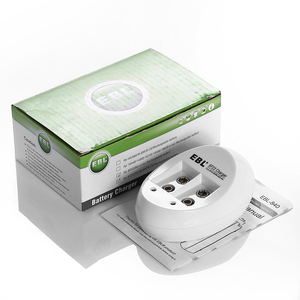 Chargeur de batteries rechargeables EBL 2 emplacements 600mAh USB rapide NiMH Li-ion 9V pour batteries rechargeables 9V - Product Image 6