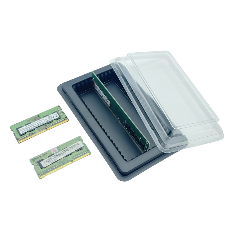Пластиковый лоток для оперативной памяти DDR3 DDR4 PC3 PC4 лоток для 10 шт. DIMM 20 шт. SODIMM для упаковки камеры для бытовой электроники