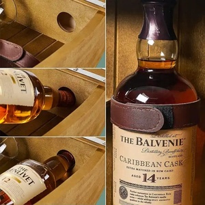 مجموعة مكعبات أحجار الثلج والويسكي الخشبية ، أكواب أكواب من النبيذ الصخري بدون نبيذ للمنزل ، إكسسوارات أدوات الشرب - Product Image 5