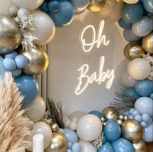 <span class=keywords><strong>Kit</strong></span> de Arco de Globos Azules de 170 Piezas, Globos Dobles para Decoraciones de Baby Shower, <span class=keywords><strong>Kit</strong></span> de Guirnalda Azul Marino para Fiestas - Product Image 6