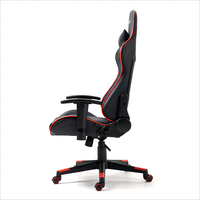 Offre Spéciale élégante chaise pivotante Gamer chaise d'ordinateur pliable en cuir et en fer de style course minimaliste pour un usage domestique