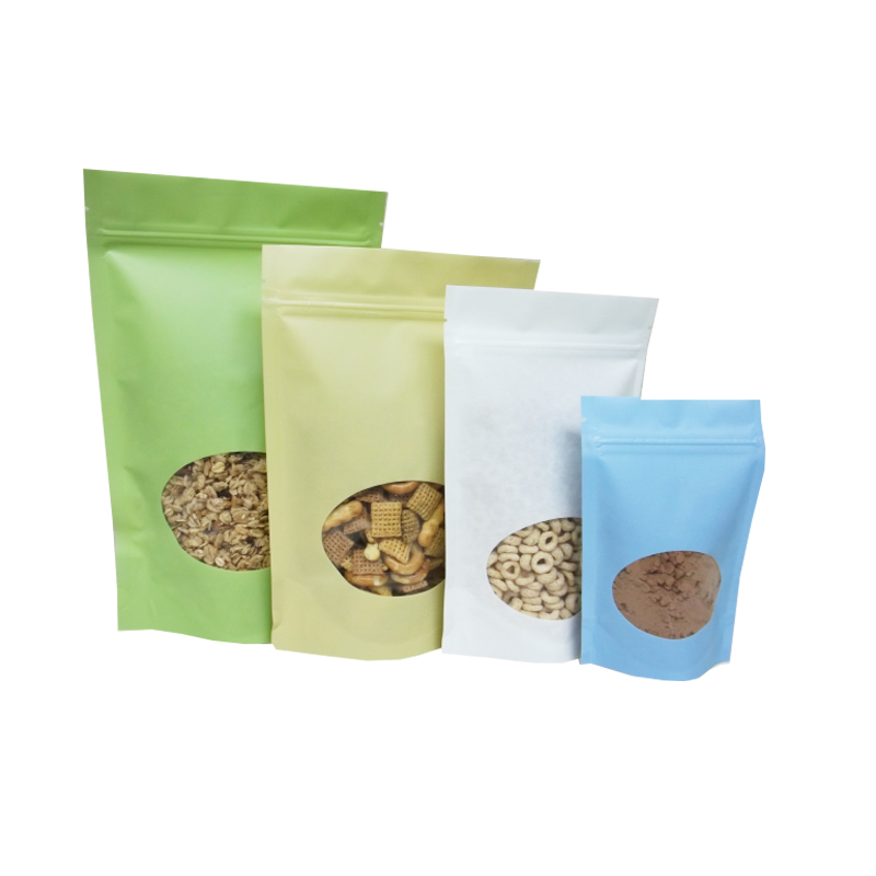 pouch standing zipper