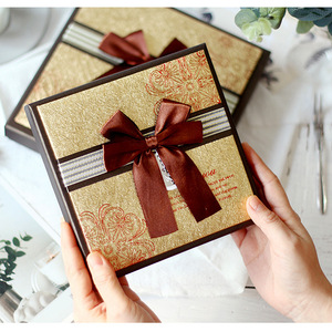 Tùy Chỉnh Vàng Lá Satin Sô Cô La Hộp Quà Tặng Bột Ngô Giấy Snack Bao Bì Với <span class=keywords><strong>Logo</strong></span> In Cho Ngày Valentine Ngành Công Nghiệp Thực Phẩm - Product Image 2