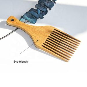 FYD-peine con forma de horquilla para el pelo, cabeza de aceite trenzada de <span class=keywords><strong>cola</strong></span> puntiaguda, parte trasera grande, de <span class=keywords><strong>madera</strong></span>, venta <span class=keywords><strong>al</strong></span> por mayor - Product Image 3