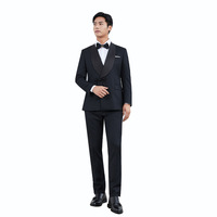 Costume de mariage sur mesure LCBZ, costumes haut de gamme pour hommes, costumes de banquet sur mesure, costumes deux pièces