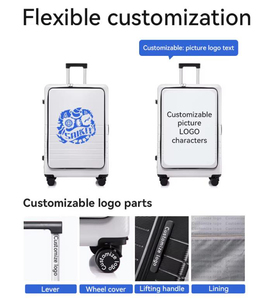 Set da Tre Pezzi di Valigie da Viaggio e Trolley all'Ingrosso per Uomo e Donna Bagaglio Universale con Ruote di <span class=keywords><strong>Grande</strong></span> Capacità - Product Image 5