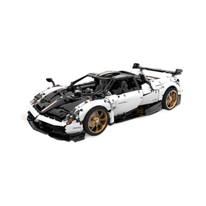 Chuangpinle Moc 1:8 Juego de bloques de construcción de modelo de coche deportivo para adolescentes, juguete de regalo para niños - Product Image 1