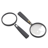 Obest High Quality Handheld Large 5x Reading Magnifier 90mm Lens Diameter Optically Effective Magnifying Glass 0 Days Warranty