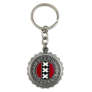 לוגו מותאם אישית <span class=keywords><strong>amsterdam</strong></span> בקבוק מזכרת - Product Image 1