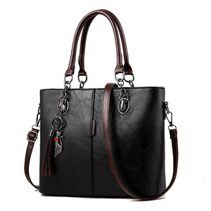 Newest Fashion PU Leather Fashion Ladies Bag Large Capacity Elegant High Quality Lady's <b>Handbags</b> for Women - Product Image 1