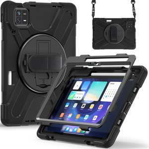 2024 étui pour <span class=keywords><strong>tablette</strong></span> pour enfants pour <span class=keywords><strong>Xiaomi</strong></span> Mi <span class=keywords><strong>Pad</strong></span> 6 / <span class=keywords><strong>Pad</strong></span> 6 Pro avec poignée et béquille antichoc housse de <span class=keywords><strong>Protection</strong></span> complète - Product Image 4