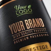Étiquettes autocollantes personnalisées transparentes et imperméables pour produits de santé avec logo pour bouteilles et emballages alimentaires