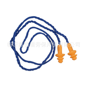 1270 Tapones para los oídos de silicona con forma de árbol de Navidad, color naranja, reducción de ruido, lavables, para dormir y trabajar - Product Image 3