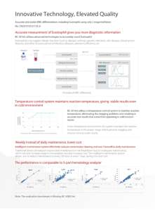 Analyseur d'hématologie automatique vétérinaire Mindray BC-30, compteur de cellules sanguines différentielles pour clinique vétérinaire et laboratoire - Product Image 6