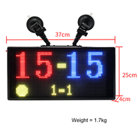 Compteur de points numérique portable GANXIN pour tennis et padel avec écran tactile et capteur de raquette LED – Fabrication ODM