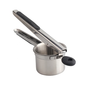 Large 15oz Potato <b>Ricer</b>, Heavy Duty Stainless Steel Potato Masher and <b>Ricer</b> Kitchen Tool - Product Image 2