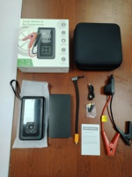 Démarreur de voiture 150 PSI avec compresseur d'air, gonfleur de pneus portable sans fil, booster de batterie, alimentation d'urgence pour SUV