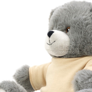 Ours en peluche personnalisé vierge de 18 cm par Sublimation avec T-Shirt - Product Image 5