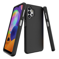 2in1 Net Hybrid Slim Armor TPU PC Phone Case pour Samsung Galaxy A32 A33 A53 A35 A34 A54 S25 S24 5G Armor Rugged Case