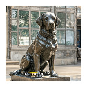 Statua di <span class=keywords><strong>Pitbull</strong></span> in bronzo a grandezza naturale in metallo per arte animale - Product Image 6