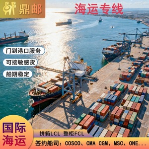 Dingyou International Sea Freight LCL FCL Marchandises sensibles Service porte-à-porte pour Amazon Wish AliExpress - Product Image 3