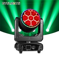 7X40W RGBW faisceau LED tête mobile abeille oeil lumière Zoom lavage DMX512 DJ effet Club scène boîte de nuit éclairage de fête de mariage
