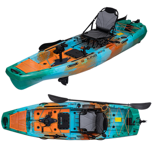 Kayak <span class=keywords><strong>da</strong></span> <span class=keywords><strong>Pesca</strong></span> Monoposto <span class=keywords><strong>da</strong></span> 3 Metri, Stabile e Flessibile, <span class=keywords><strong>Barca</strong></span> <span class=keywords><strong>in</strong></span> Plastica Sit-on-Top con Pagaia, <span class=keywords><strong>Regalo</strong></span> per Pescatori <span class=keywords><strong>in</strong></span> Vendita - Product Image 1