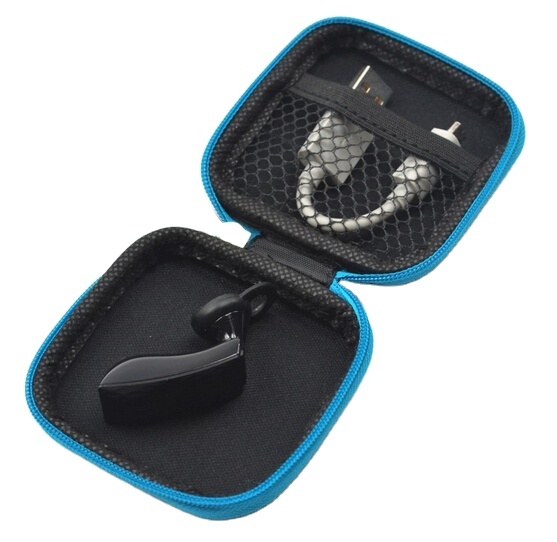 EVA Hard Carrying Case for Earphones Headphone Pouch with Storage Bag Compatible with Earbuds