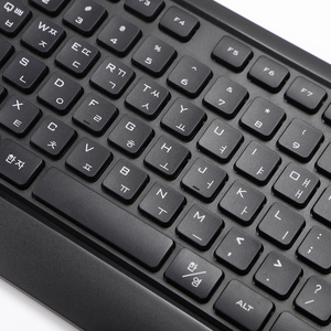 Laser Letters Last Longer No Fade Wired Usb Keyboard Black Chocolate Key Cap Standard Layout Full Size Number <b>Pad</b> Office K101 - Product Image 3