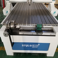 Router CNC de 4 Ejes de Alta Calidad 1325 con Mesa Rotatoria de 4x8