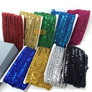 Garniture en Broderie Faite Main <span class=keywords><strong>et</strong></span> <span class=keywords><strong>Paillettes</strong></span> en Gros, <span class=keywords><strong>Strass</strong></span> Multicolores <span class=keywords><strong>pour</strong></span> <span class=keywords><strong>Vêtements</strong></span>, Sacs <span class=keywords><strong>et</strong></span> Chaussures - Product Image 1