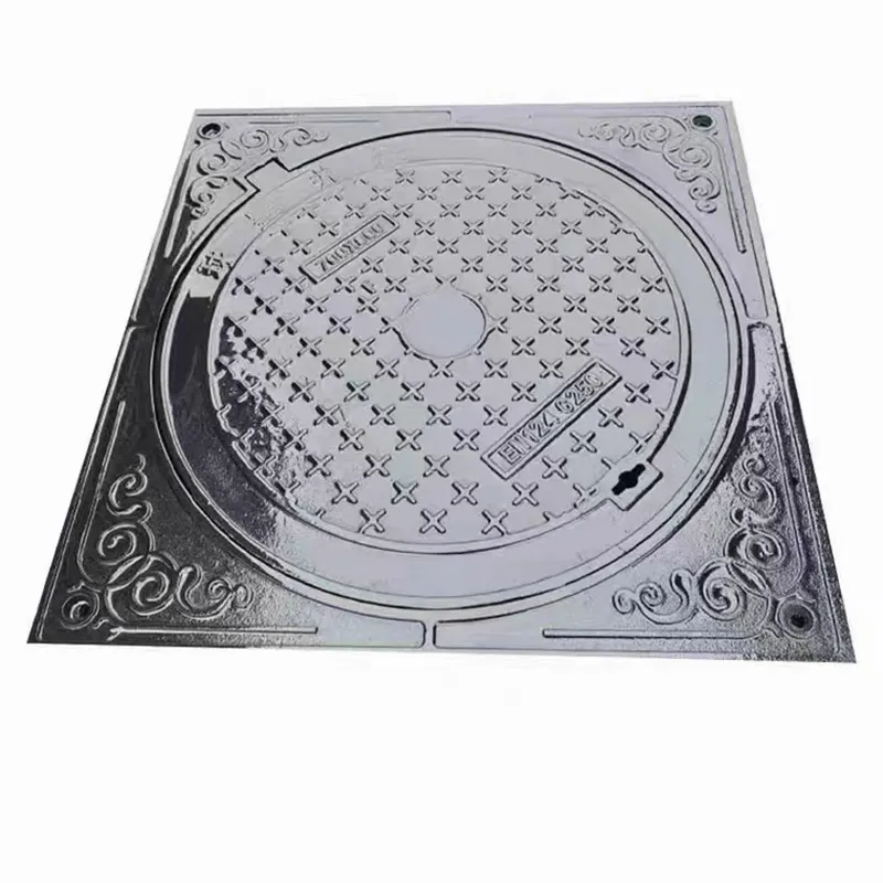 OEM Custom Composite Manhole Cover Price, 600x600 Cast Iron Manhole Cover, Heavy Duty Ductile Iron Manhole Cover