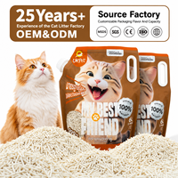 OK PET Pasir Kucing Tofu Harga Terjangkau Cepat Menggumpal Mudah Dibersihkan Kemasan Sesuai Pesanan Pasir Tofu Terbuat Dari Kedelai Alami