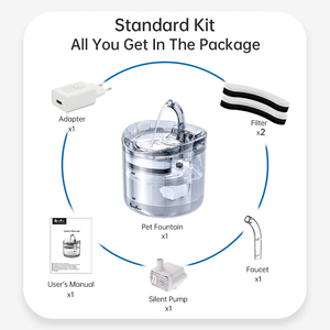 Bebedero Automático Inteligente con Sensor <span class=keywords><strong>para</strong></span> Mascotas <span class=keywords><strong>de</strong></span> 2L, Dispensador <span class=keywords><strong>de</strong></span> Agua Recargable Seguro <span class=keywords><strong>para</strong></span> Perros, <span class=keywords><strong>Fuente</strong></span> <span class=keywords><strong>de</strong></span> Agua <span class=keywords><strong>para</strong></span> <span class=keywords><strong>Gatos</strong></span> con Grifo - Product Image 6